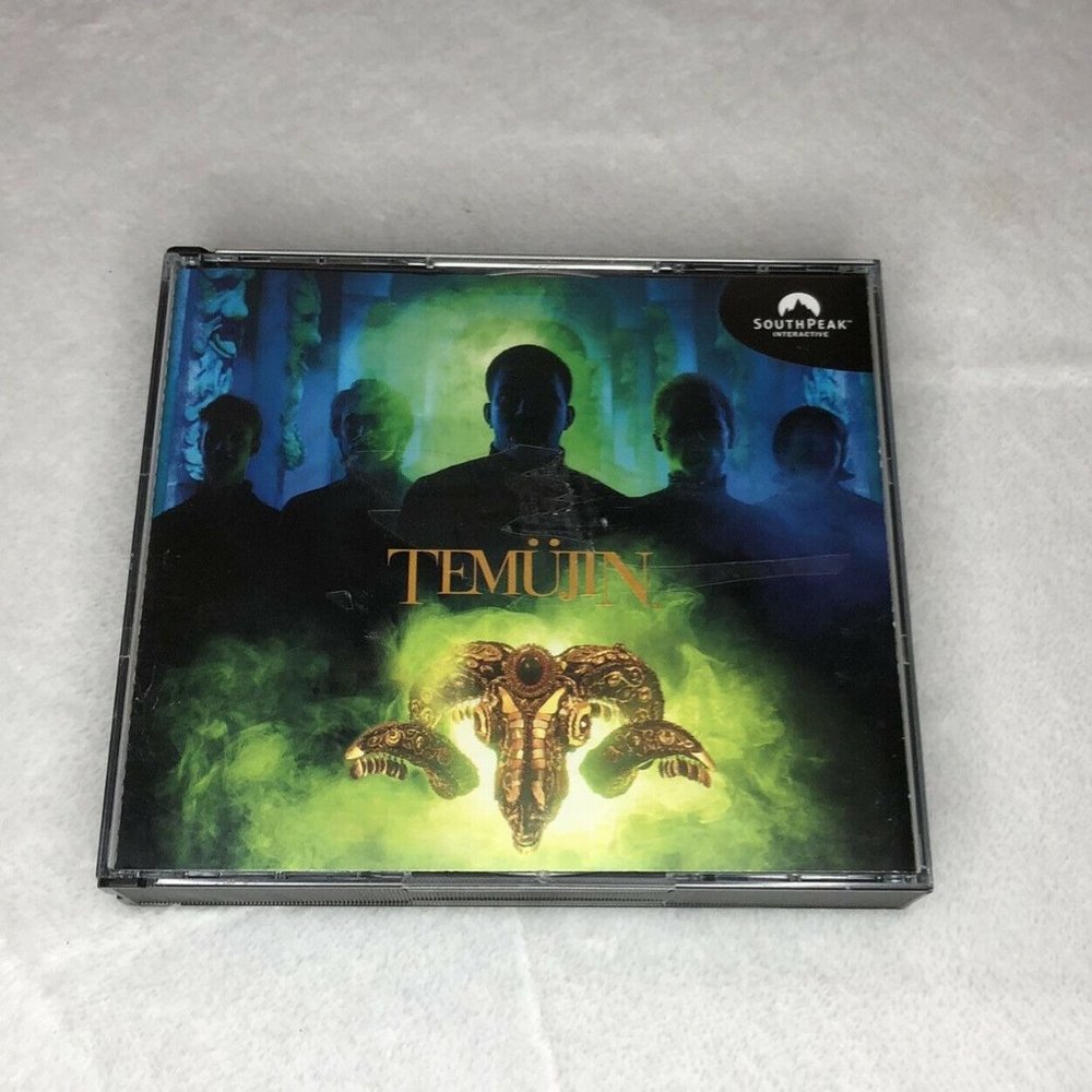 Vintage Temujin PC Game 1997 6-Disc Set SouthPeak Supernatural Adventure